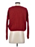JAQUELINE de YONG Solid Red Pullover Sweater Size XS - photo 2
