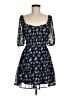 Trixxi 100% Polyester Blue Casual Dress Size M - photo 1