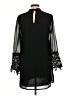 Boohoo 100% Polyester Black Cocktail Dress Size 12 - photo 2