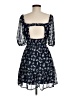 Trixxi 100% Polyester Blue Casual Dress Size M - photo 2