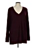 Lucky Brand Burgundy Pullover Sweater Size L - photo 1