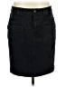 American Living 100% Elastane Solid Black Denim Skirt Size 8 - photo 1