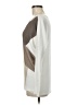 Go Couture Color Block Tan Pullover Sweater Size M - photo 5