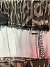 Unbranded 100% Polyester Animal Print Silver Casual Pants Size S - photo 7