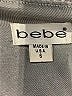 Bebe Solid Gray Formal Skirt Size 6 - photo 4