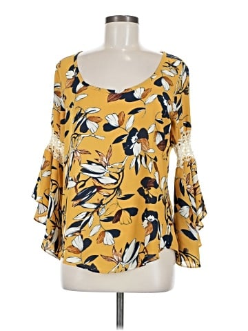 Heart Soul 3/4 Sleeve Blouse (view 1)