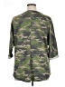 Misia Camo Green Short Sleeve Top Size 1X - photo 2