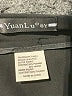 YuanLu Solid Black Dress Pants Size 8 - photo 3