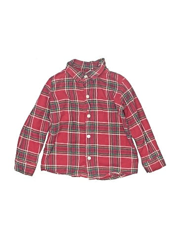 Baby Essentials Long Sleeve Button-Down Shirt (view 1)