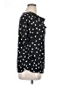 Elementz Polka Dots Black Short Sleeve Blouse Size 1X - photo 4