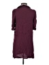 Wilfred Burgundy 3/4 Sleeve Button-Down Shirt Size S - photo 2