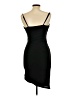 Inspired Hearts 100% Polyester Solid Black Cocktail Dress Size L - photo 2