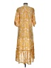 Assorted Brands Paisley Yellow Casual Dress Size XS - Sm - photo 2