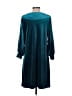 Sandra Darren Solid Teal Casual Dress Size S - photo 2