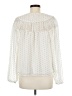 Old Navy Ivory Long Sleeve Blouse Size M - photo 2