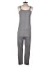 Assorted Brands Solid Gray Jumpsuit Size S - photo 2