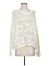 Sparkle & Fade Ivory Pullover Sweater Size S - photo 1