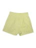 Shein 100% Polyester Checkered-gingham Yellow Shorts Size 6 - photo 1