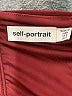 Self-Portrait Burgundy Long Sleeve Top Size 12 - photo 13