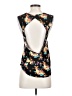 M.C Black Sleeveless Blouse Size S - photo 2