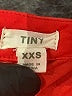 Tiny 100% Cotton Red Sleeveless Blouse Size XXS - photo 7