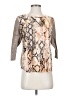 Alfred Dunner 100% Polyester Gray Tan Cardigan Size S (petite) - photo 1
