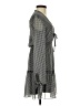 showpo 100% Polyester Checkered-gingham Gray Casual Dress Size 2 - photo 4
