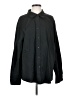Foxcroft Solid Black Long Sleeve Blouse Size 24 waist - photo 1