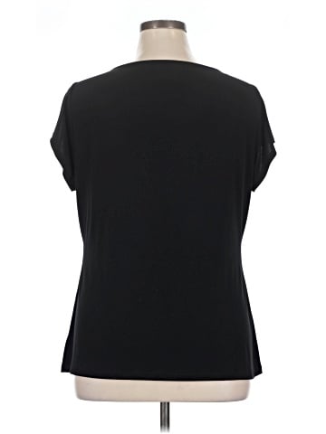 Worthington Short Sleeve Blouse (view 2)