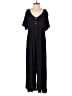 MZM Studio 100% Rayon Solid Black Jumpsuit Size P (petite) - photo 1