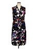 Dana Buchman Graphic Black Casual Dress Size XL (petite) - photo 1