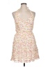 City Studio 100% Polyester Floral Yellow Cocktail Dress Size XL - photo 1