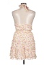 City Studio 100% Polyester Floral Yellow Cocktail Dress Size XL - photo 2