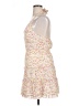 City Studio 100% Polyester Floral Yellow Cocktail Dress Size XL - photo 5