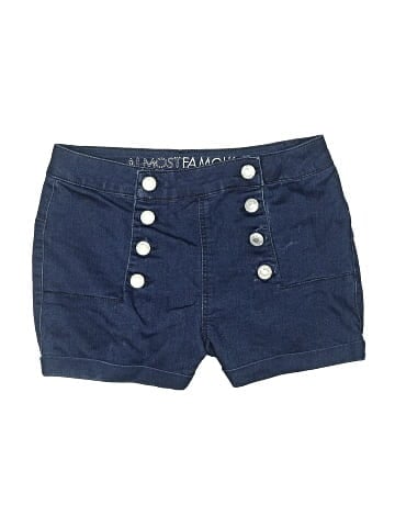 Almost Famous Denim Shorts (view 1)