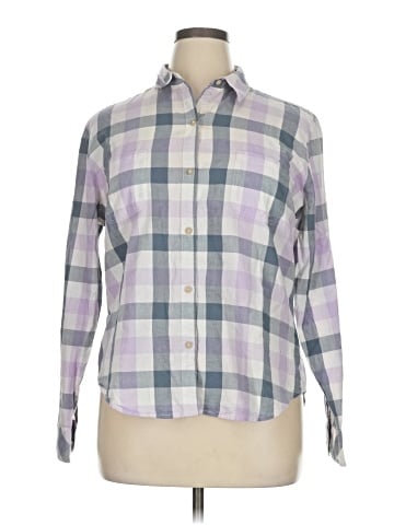 Riders by Lee Long Sleeve Button-Down Shirt (view 1)