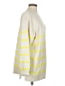 Crown & Ivy Stripes Yellow Ivory Pullover Sweater Size M - photo 4