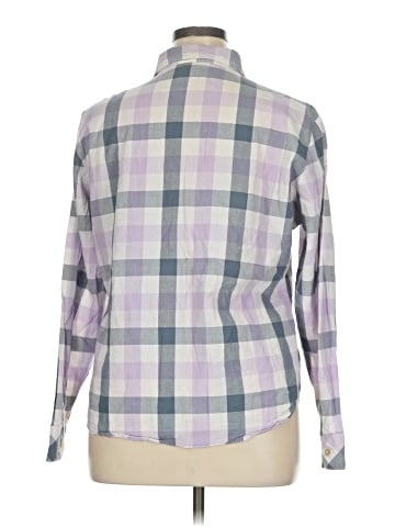 Riders by Lee Long Sleeve Button-Down Shirt (view 2)