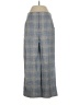Veronica Beard 100% Linen Plaid Blue Linen Pants Size 4 - photo 1