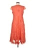 Vasna 100% Polyester Orange Cocktail Dress Size M - photo 2