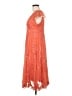 Vasna 100% Polyester Orange Cocktail Dress Size M - photo 5
