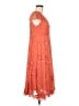 Vasna 100% Polyester Orange Cocktail Dress Size M - photo 4