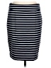 MICHAEL Michael Kors Stripes Blue Casual Skirt Size 6 - photo 1