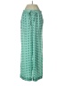 Single Thread 100% Polyester Polka Dots Green Casual Pants Size S - photo 1