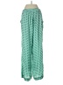Single Thread 100% Polyester Polka Dots Green Casual Pants Size S - photo 2