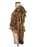 Express 100% Polyester Brown Long Sleeve Blouse Size S - photo 5