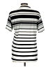 Assorted Brands 100% Cotton Stripes Silver Short Sleeve Polo Size L - photo 2