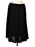 Drama 100% Polyester Solid Black Formal Skirt Size 10 - photo 1