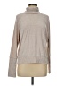 Evereve Tan Ivory Turtleneck Sweater Size M - photo 1