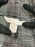 H&M Plaid Gray Casual Pants Size 6 - photo 7